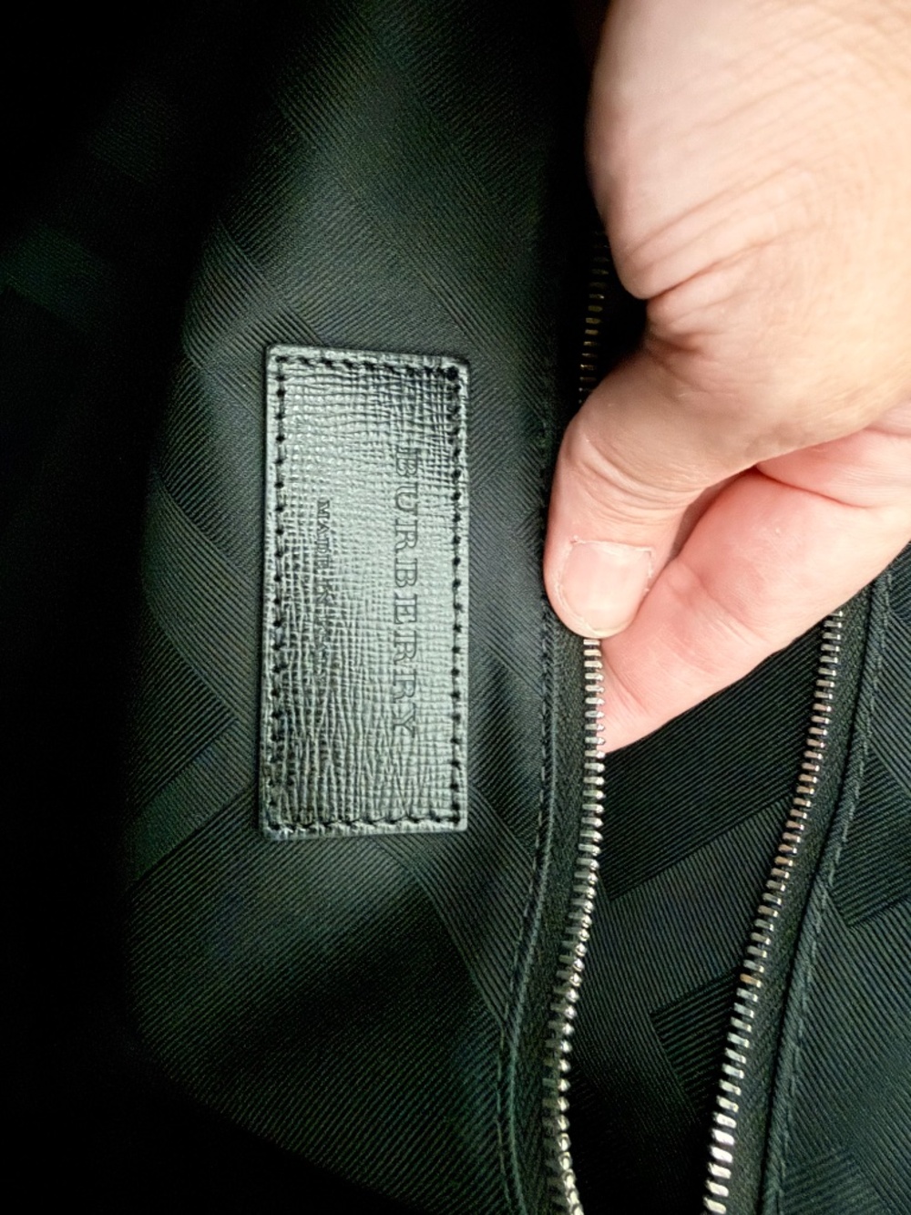 Used Burberry Computer Bag - Picture 3 of 3
